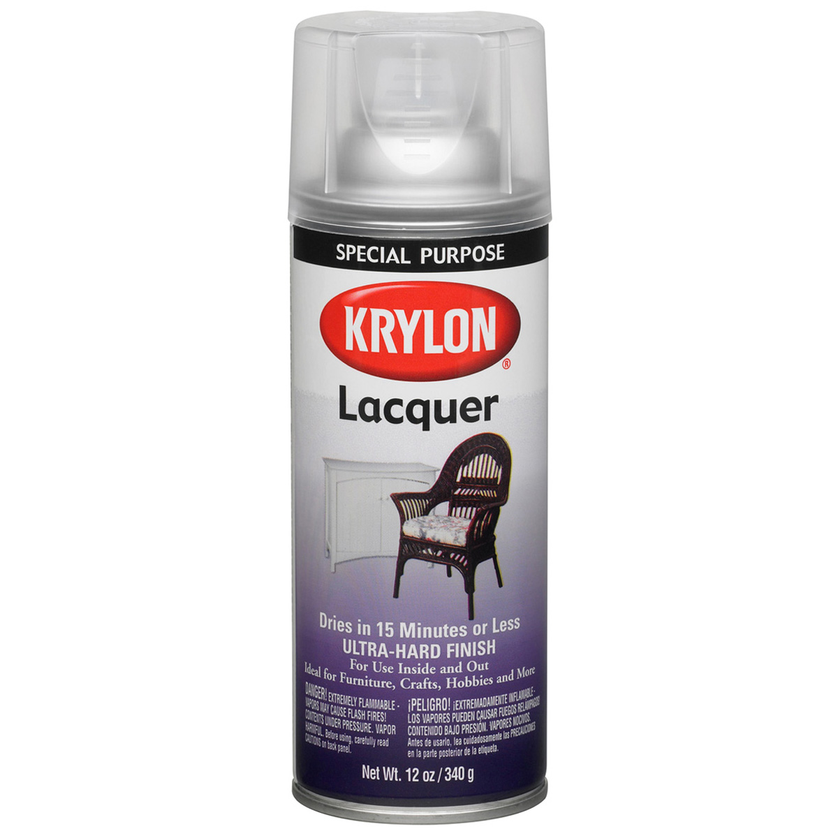 Krylon® Lacquer Spray Clear Gloss