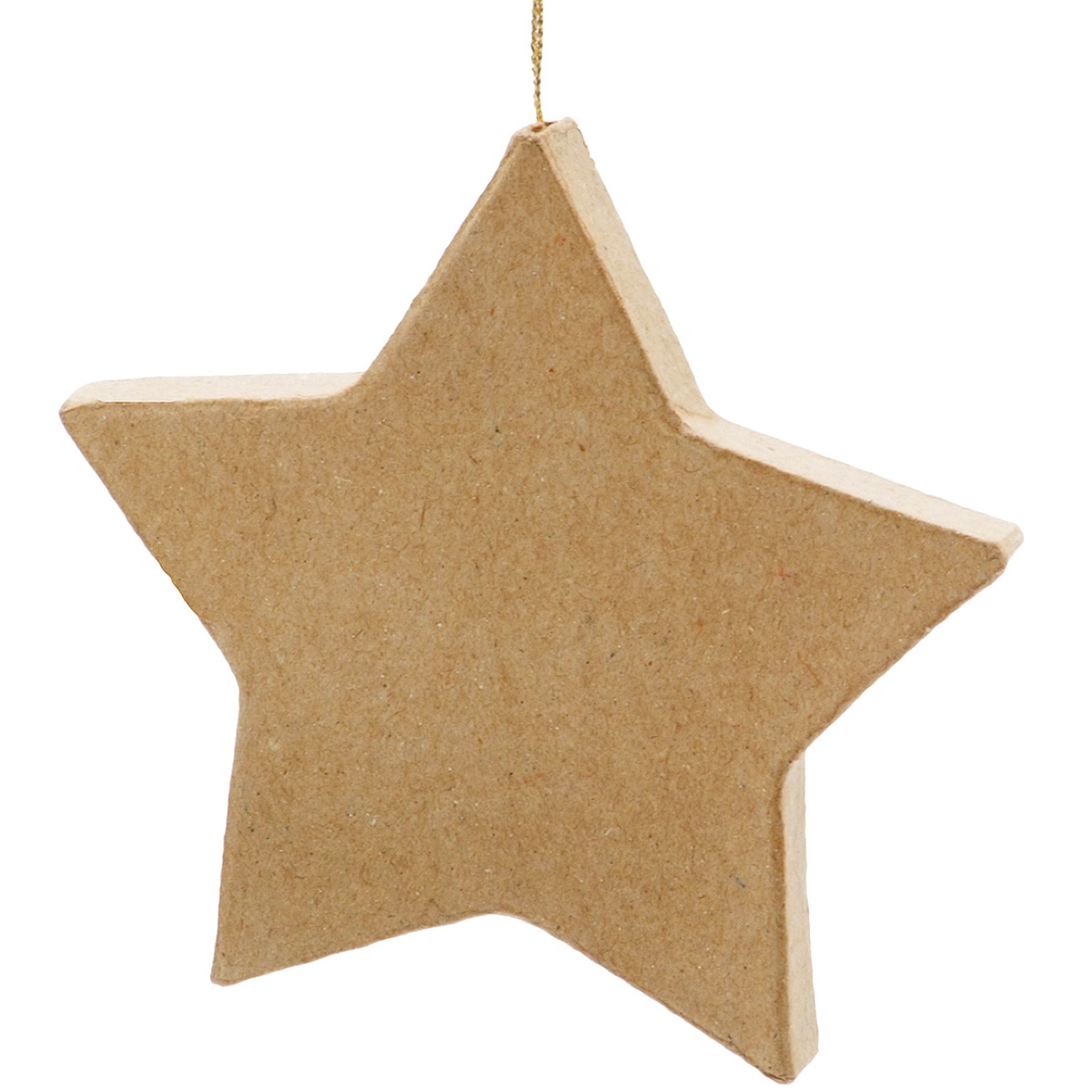 ArtMinds™ Paper Mache Ornament, Flat Star