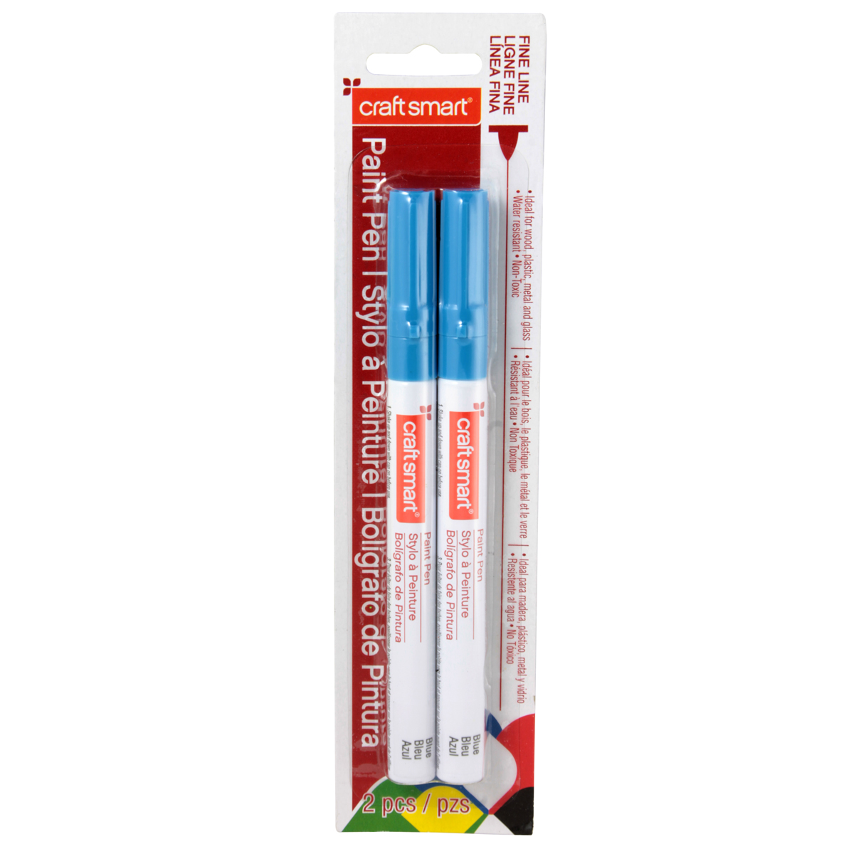 Craft Smart® Fine Line Paint Pen, 2 Pack