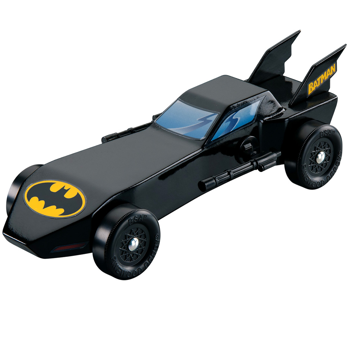 Batmobile Pinewood Derby Car Template