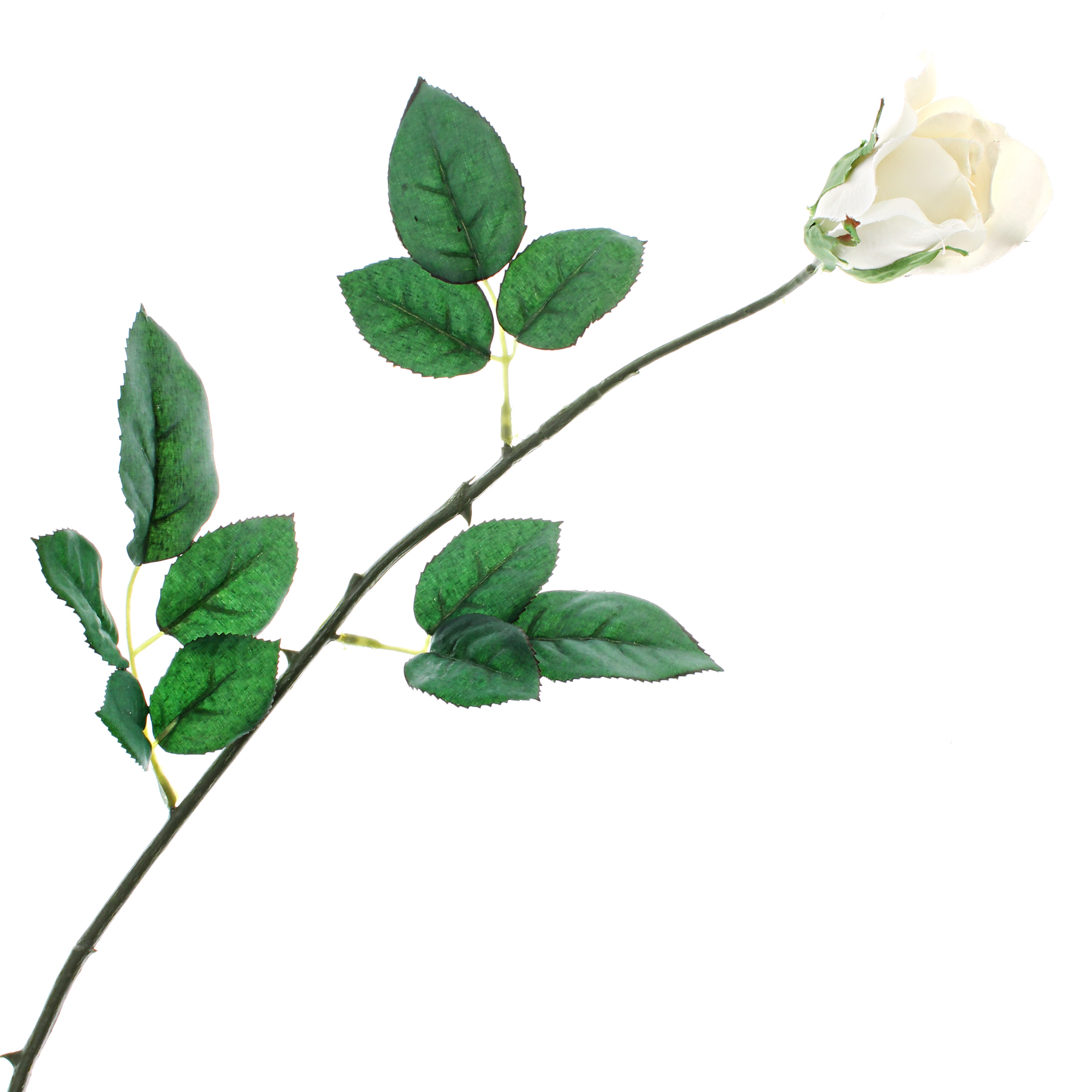 Find the Ivory Silk Queen Rosebud by UCP International Co Ltd at Michaels