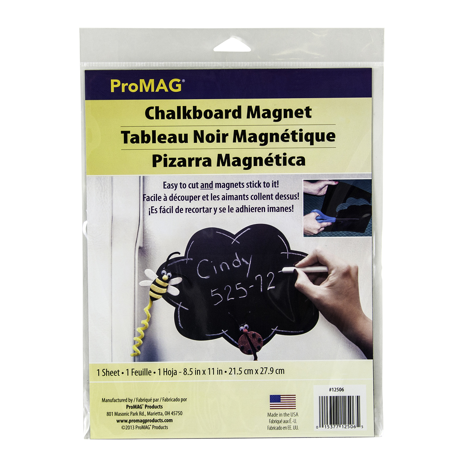 ProMAG Chalkboard Magnet Sheet