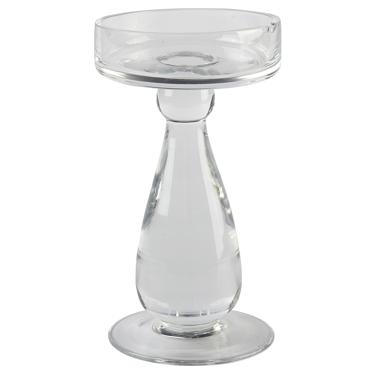Ashland® Glass Pedestal Candle Holder 9786