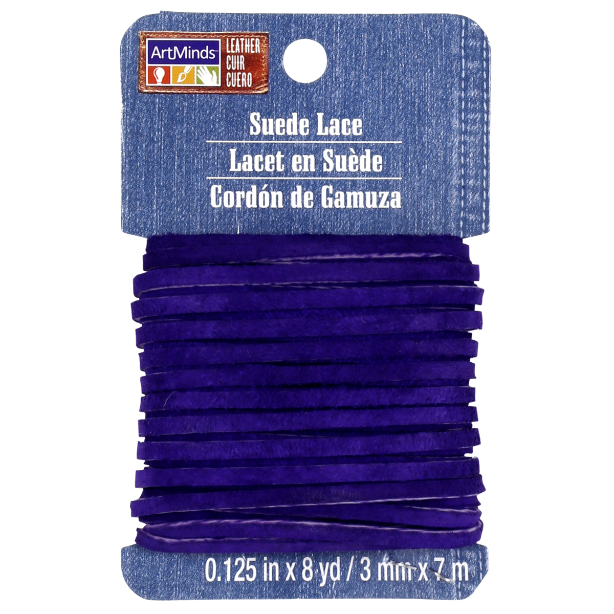 ArtMinds Suede Lace Card, Purple