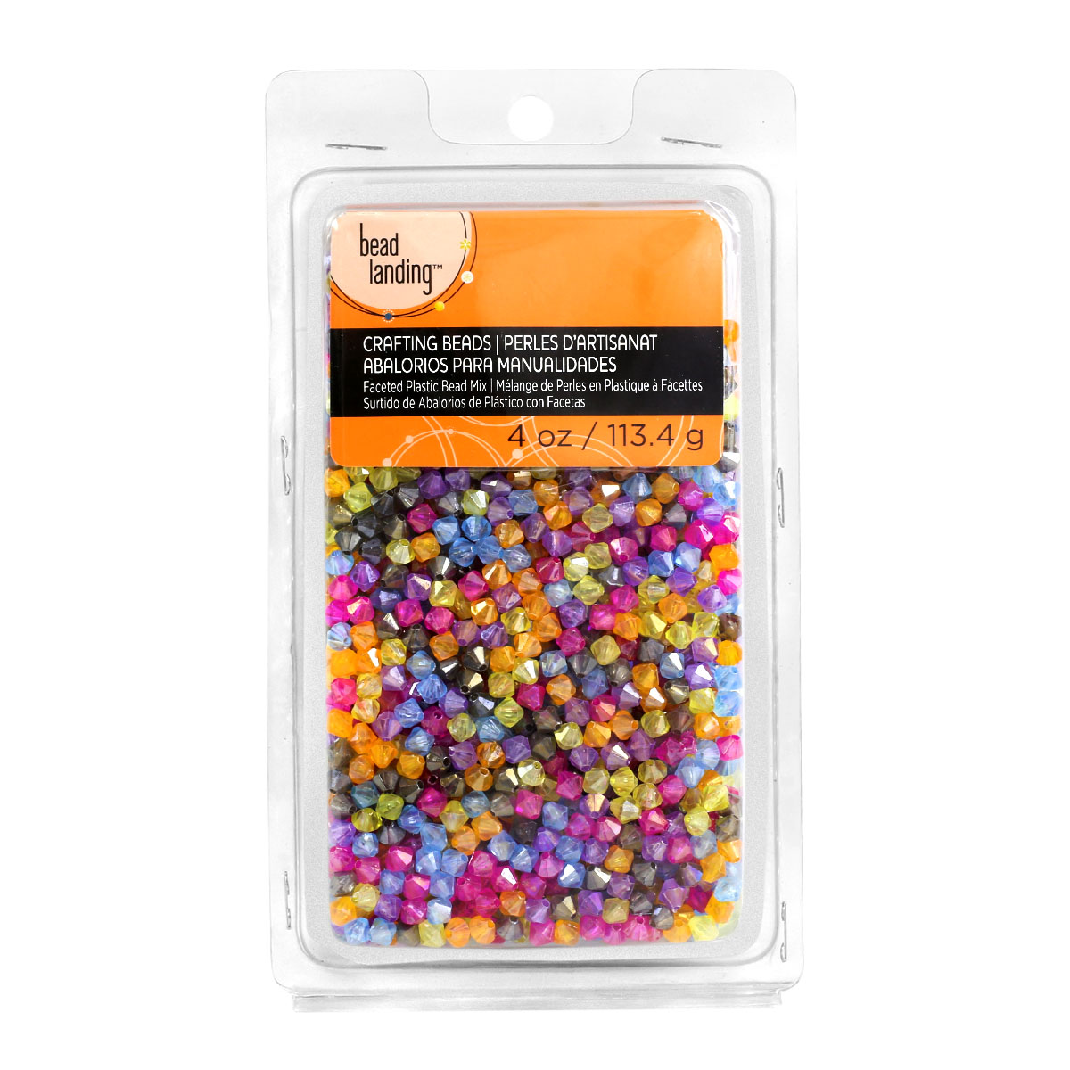 Bead Landing™ Multicolor AB Finish Bicone Beads