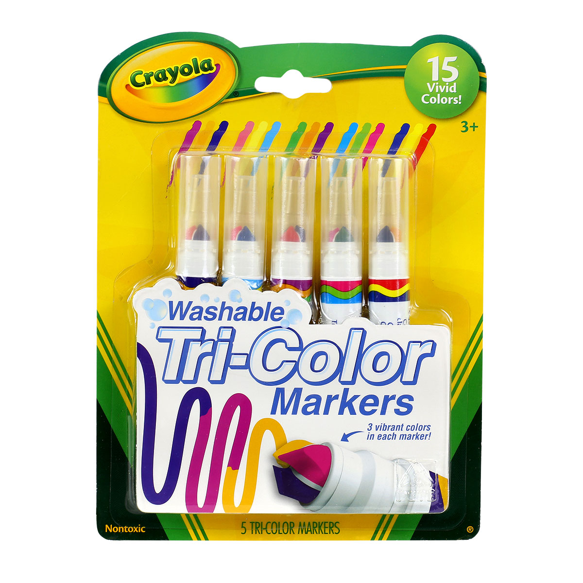 Crayola® Washable TriColor Markers