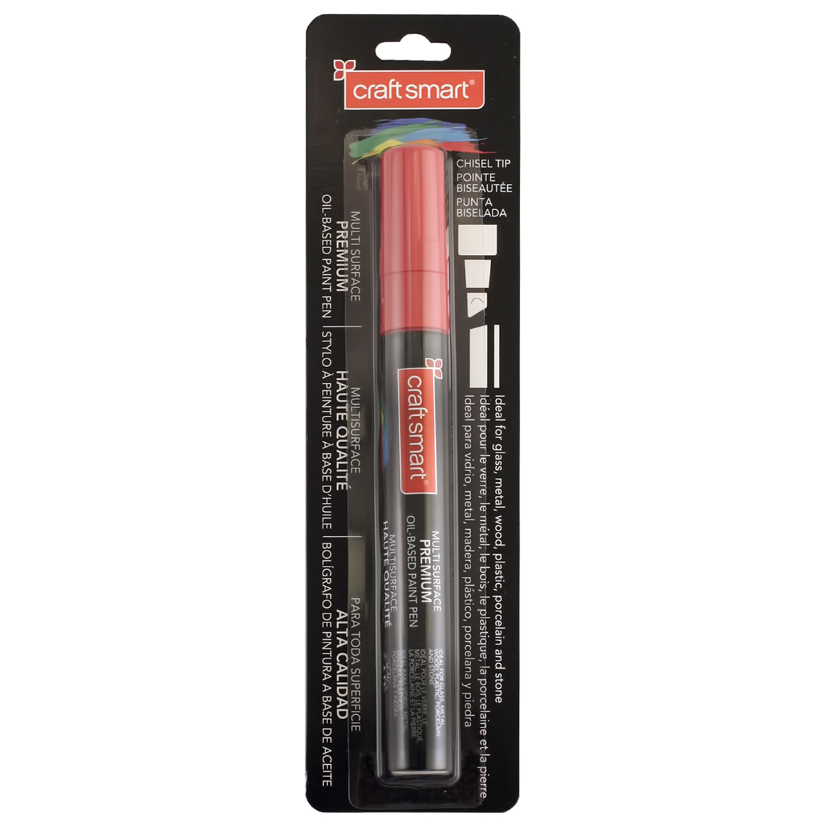 Chisel Tip MultiSurface Premium Paint Pen by Craft Smart®