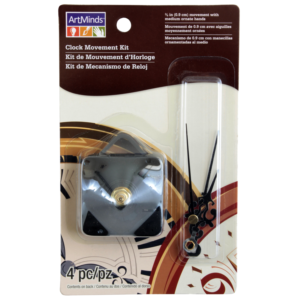 ArtMinds™ Clock Movement Kit, 3/8"