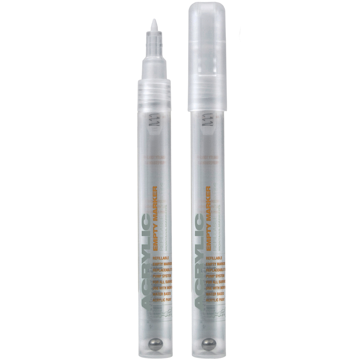 Montana Acrylic Empty Marker, Extra Fine