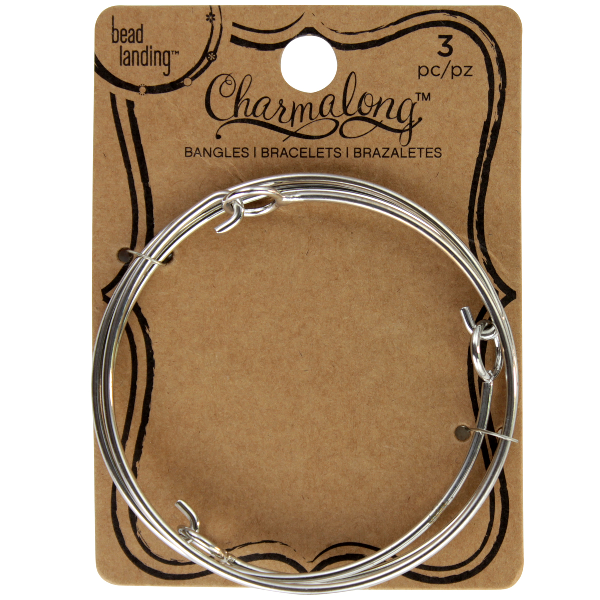 Bead Landing™ Charmalong™ Bangles