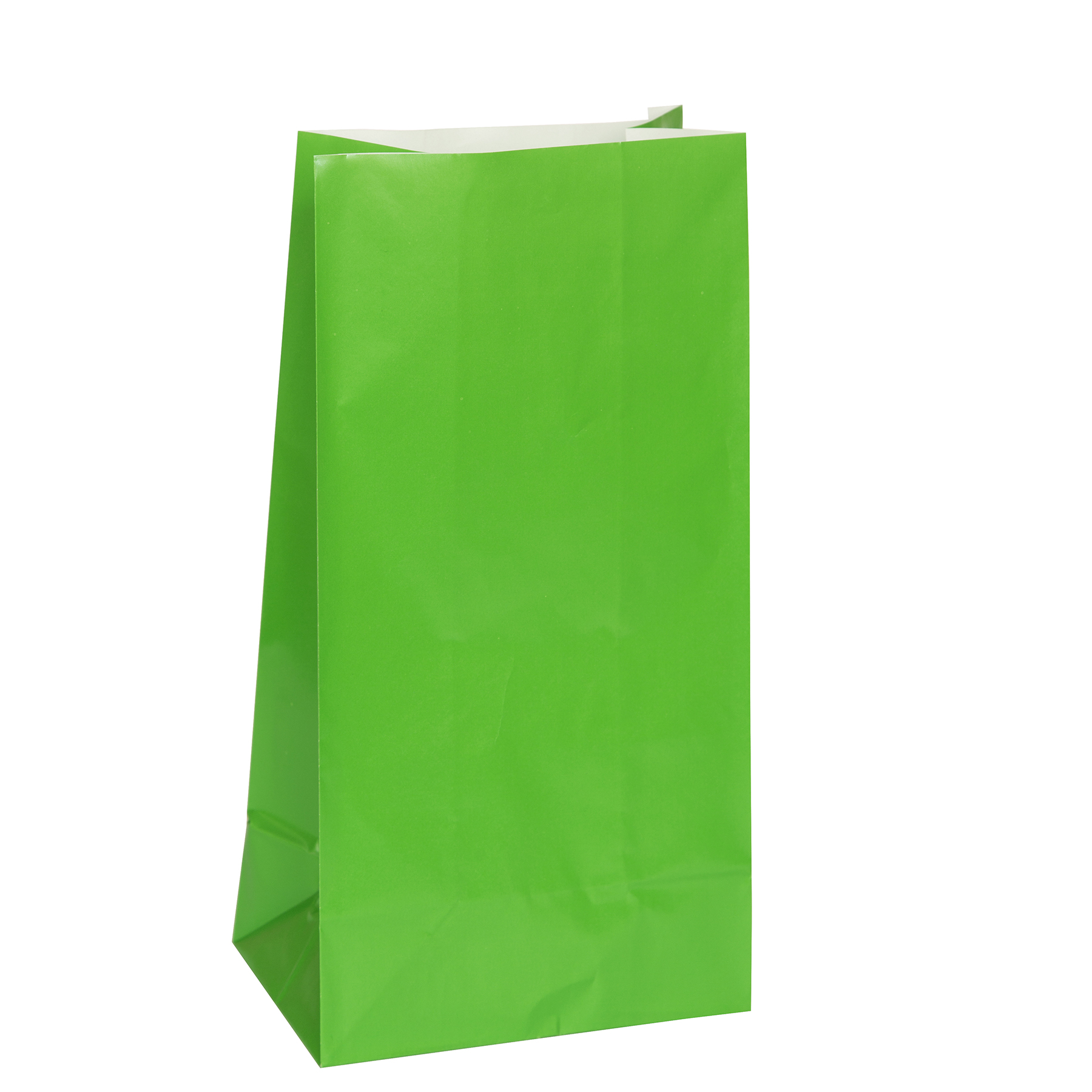 Green Paper Party Favor Bags