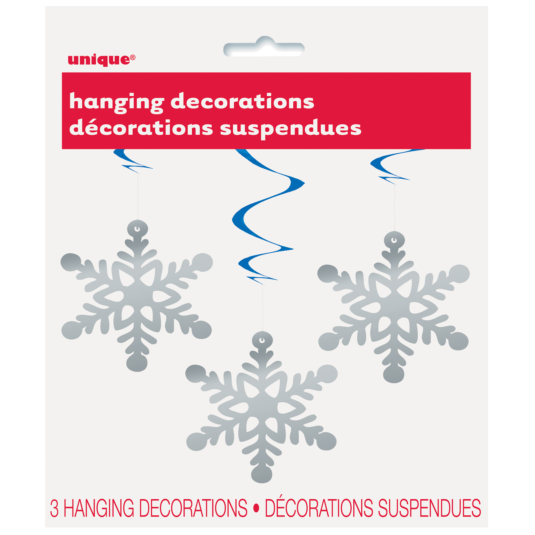 Hanging Snowflake Party Decorations