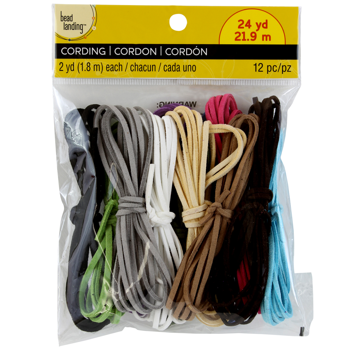 Bead Landing Suede Cording Value Pack