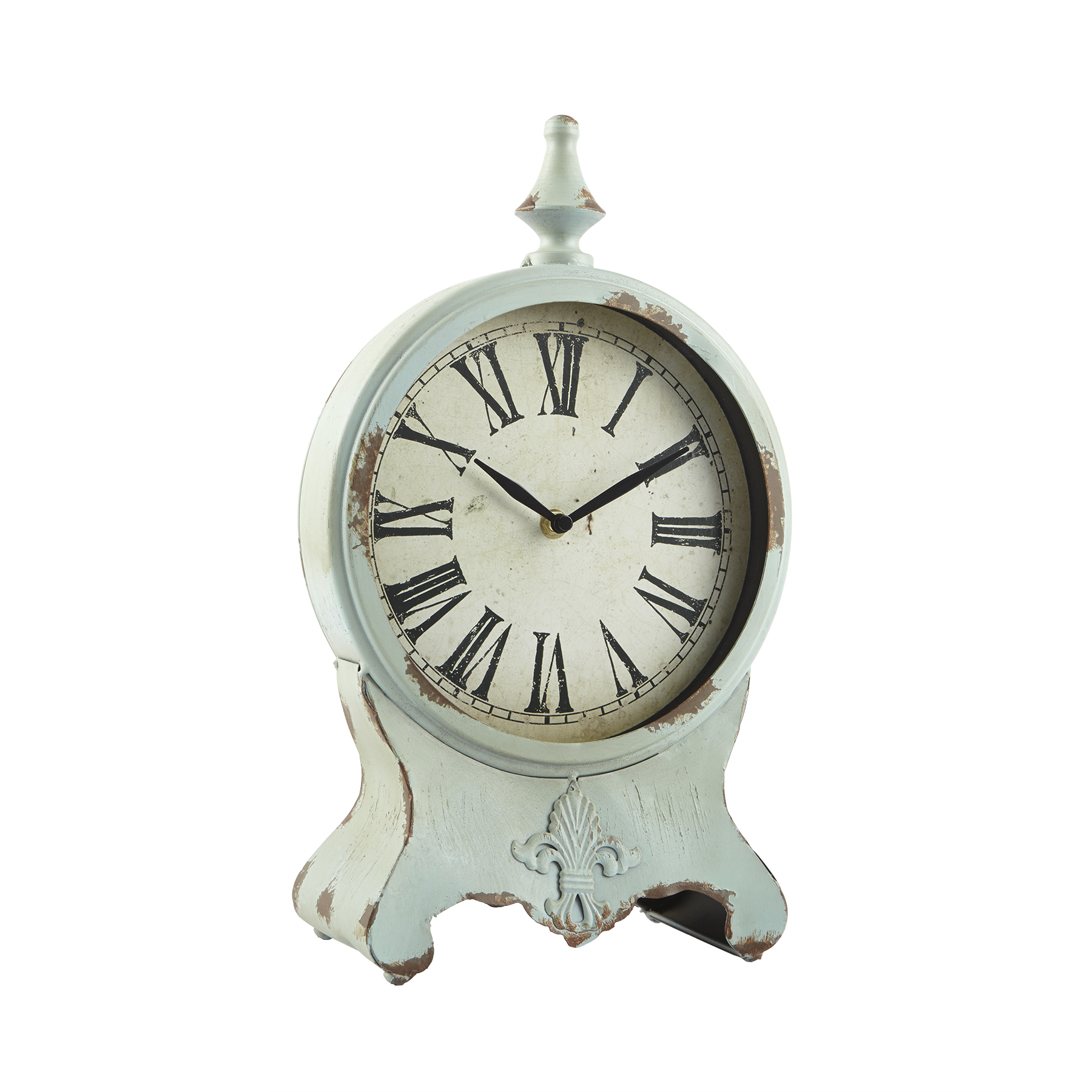 Iron Tabletop Clock, Savannah By Studio Décor®