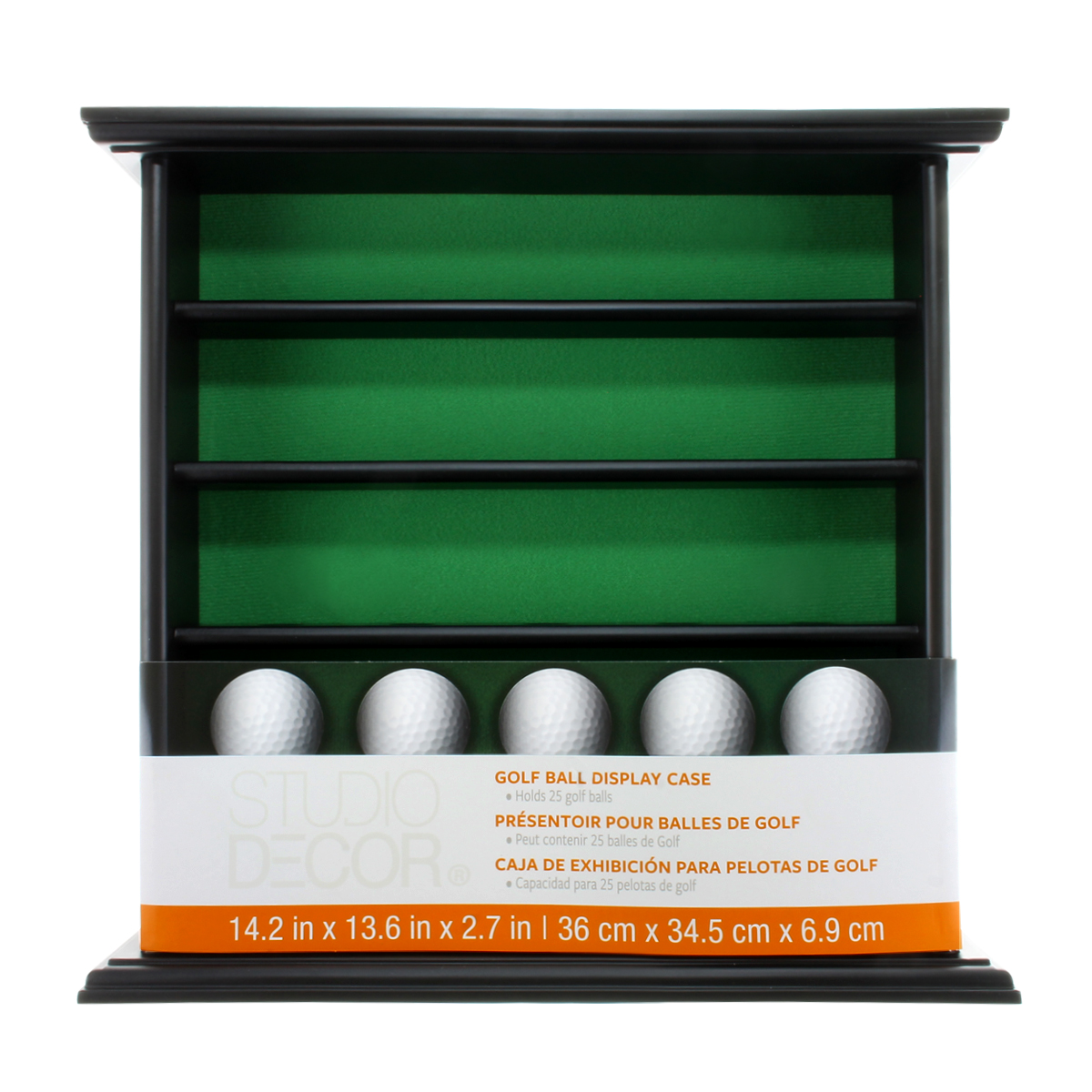 Studio Décor® Golf Ball Display Case