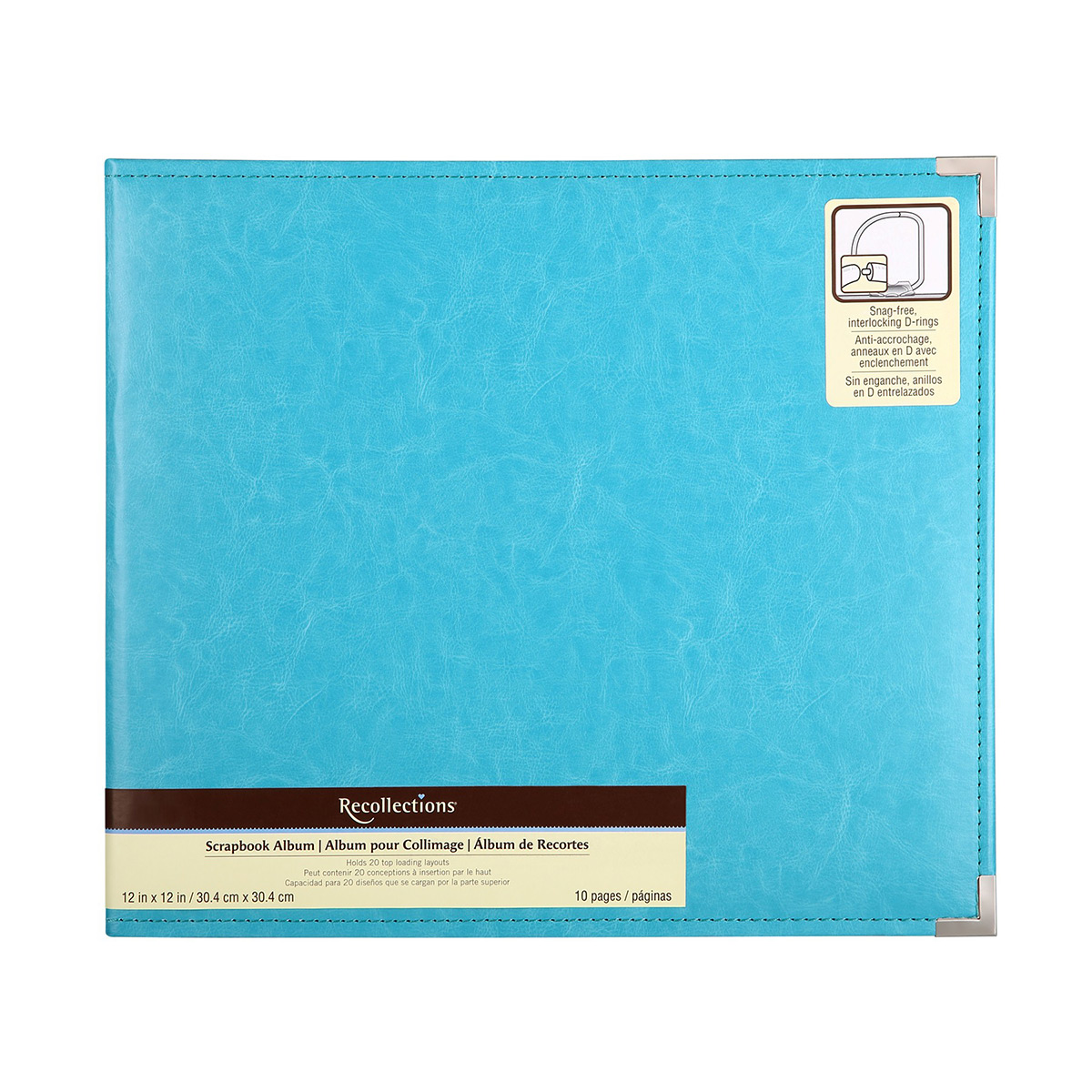 Leather DRing Scrapbook Album by Recollections®