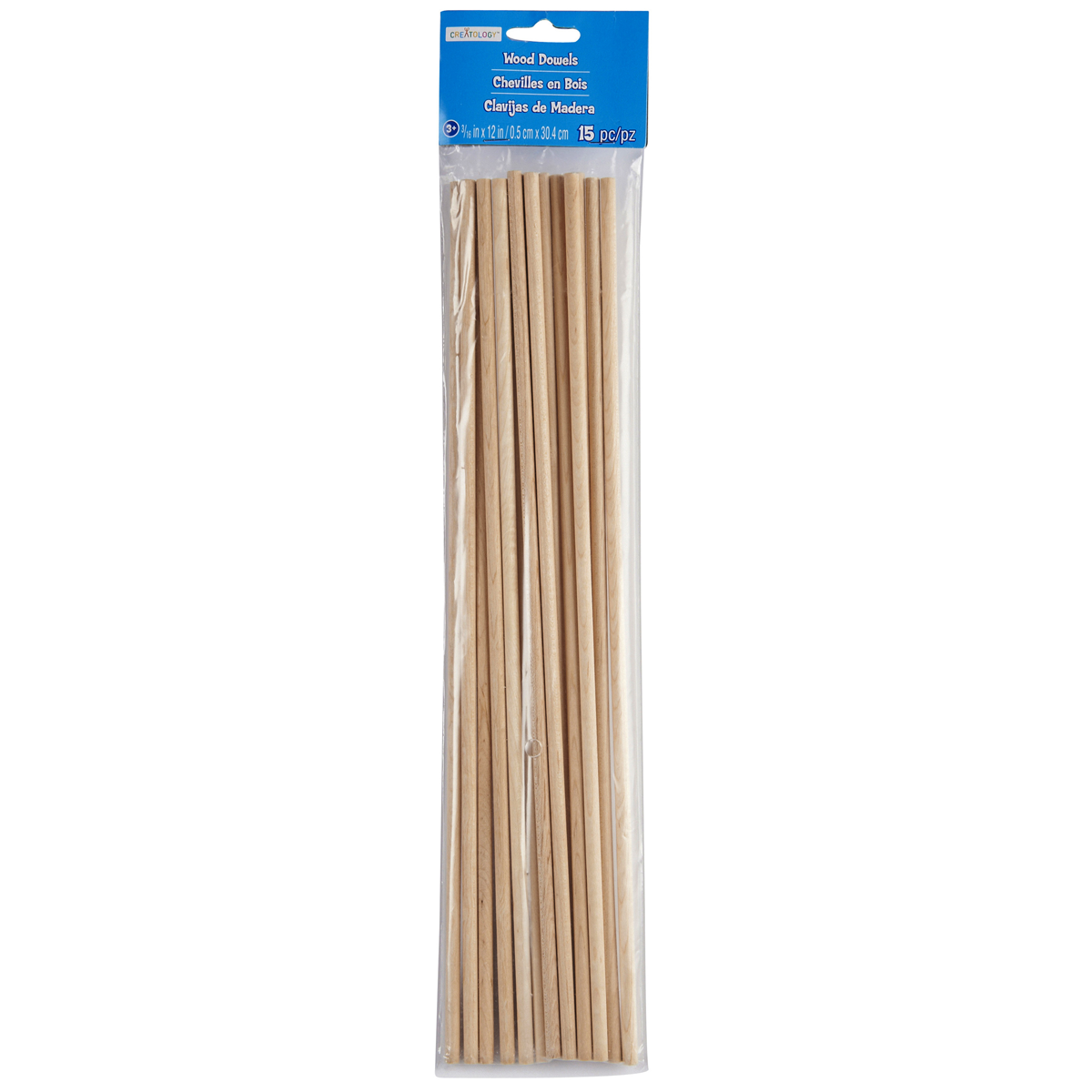Creatology™ Wood Dowels, 3/16"