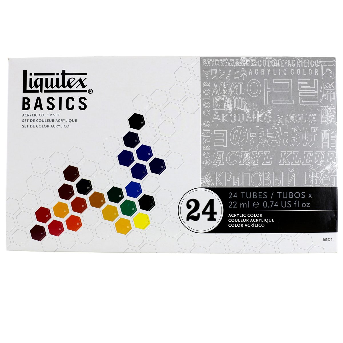 Liquitex BASICS® Acrylic Color Set, 24 Count
