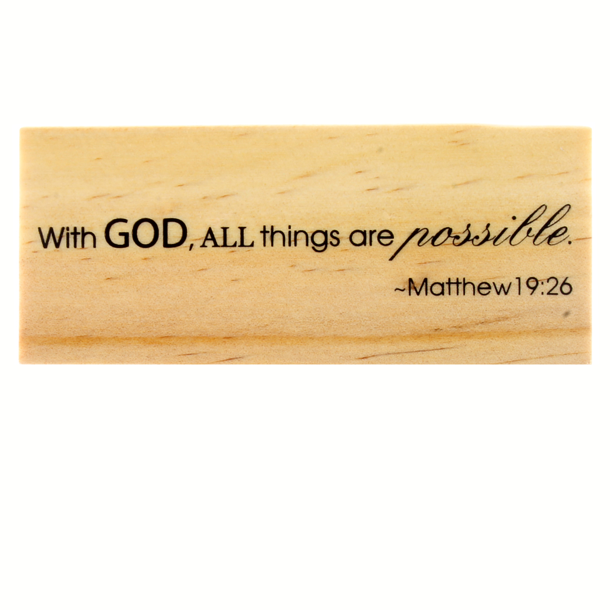 Buy the Biblical Scripture Rubber Stamp by Recollections™ at Michaels