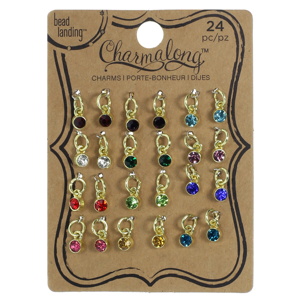 Charmalong™ Mini Crystal Charms by Bead Landing™