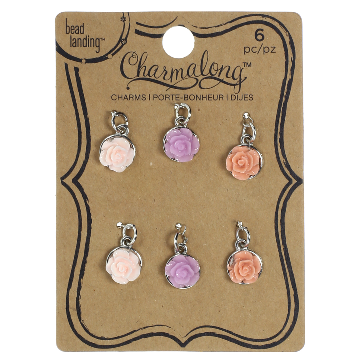 Charmalong™ Flower Charms by Bead Landing™