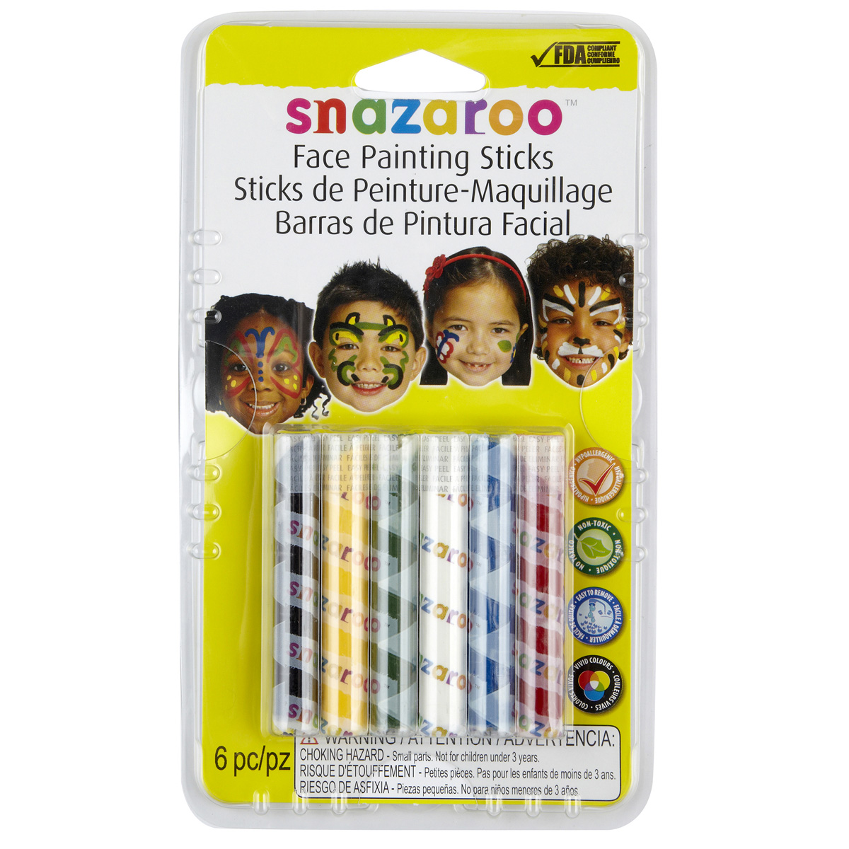 Snazaroo™ Rainbow Face Paint Kit