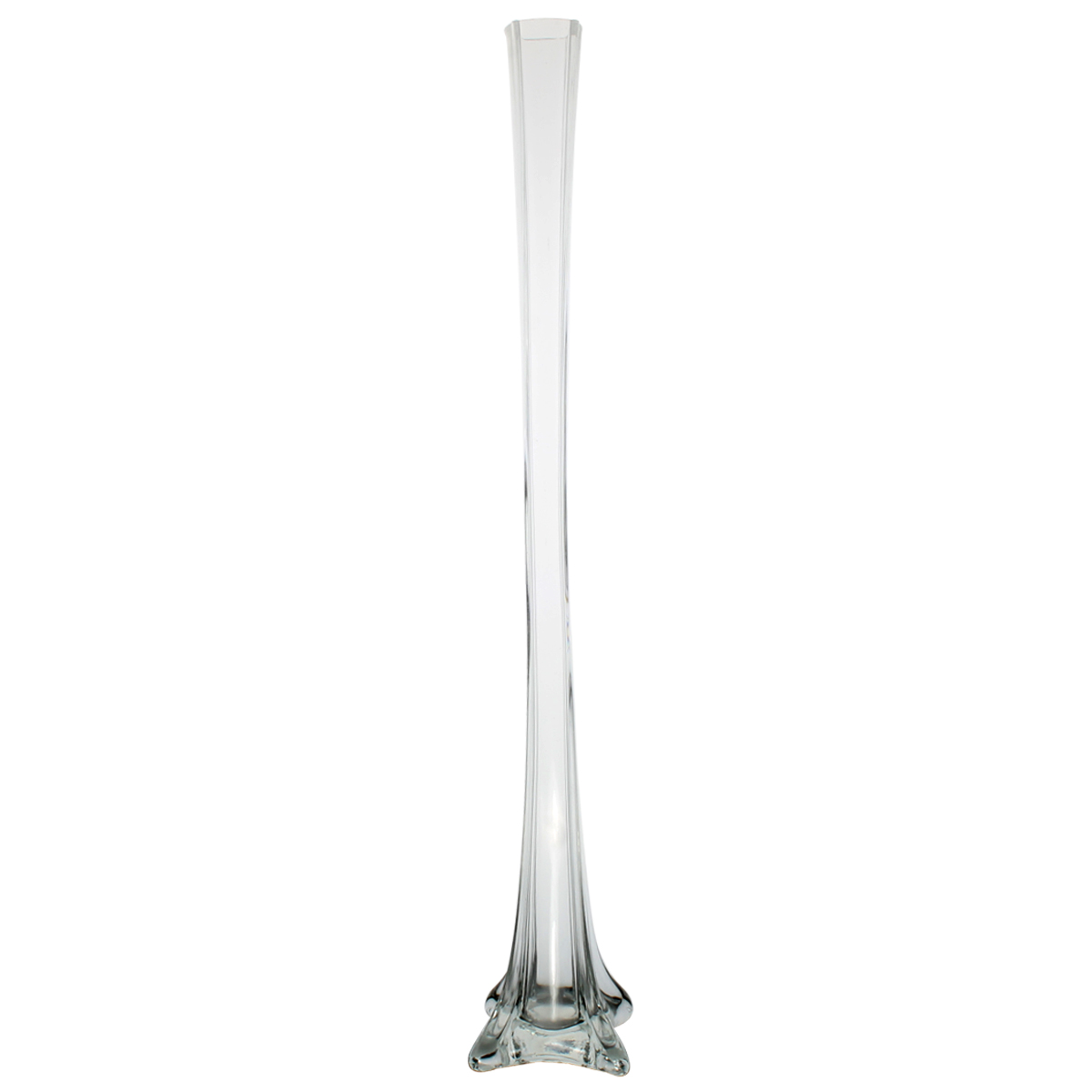 Find the 23.5" Glass Pillar Vase by Ashland® at Michaels