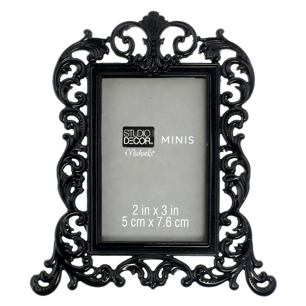Black Ornate Mini Frame By Studio Décor®
