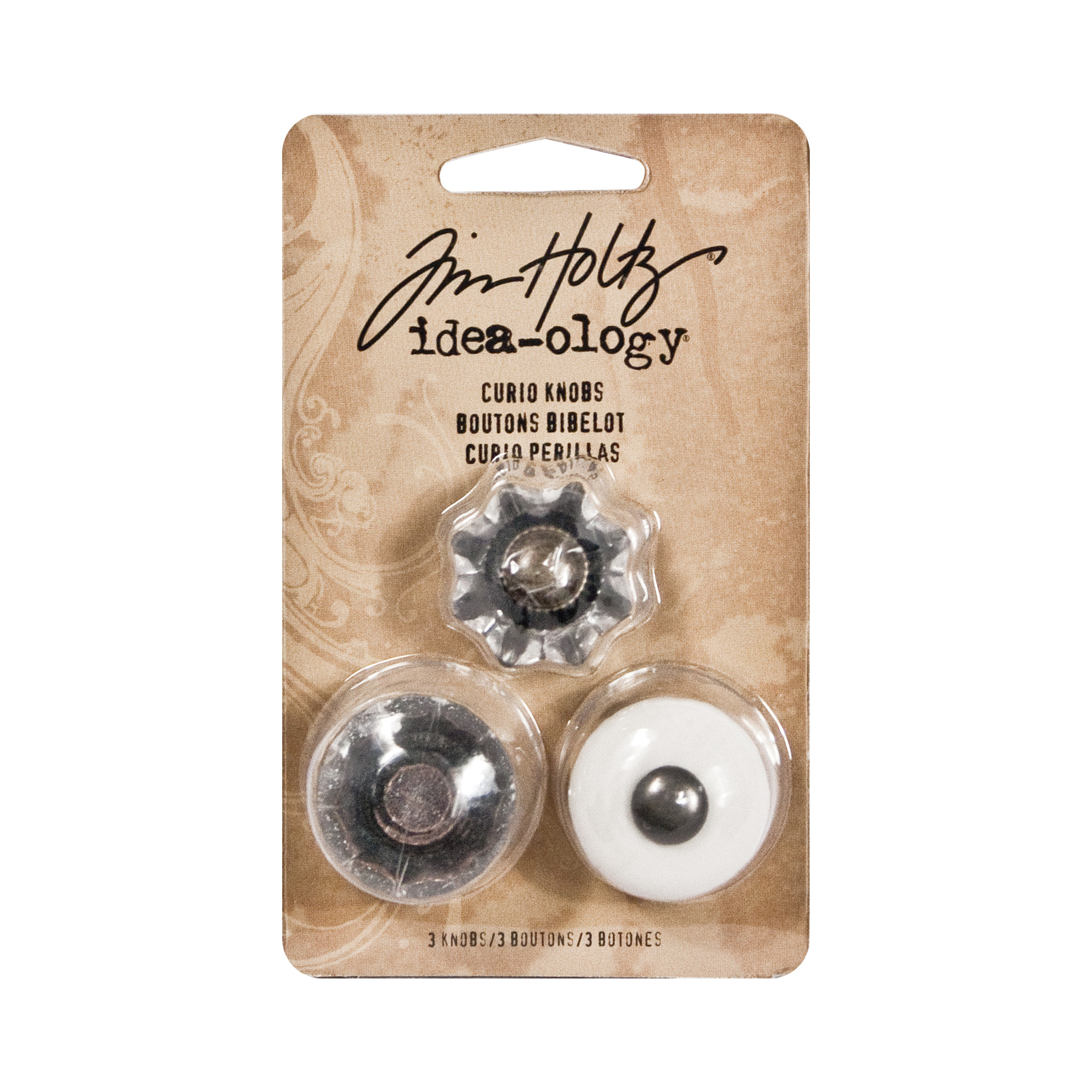 Tim Holtz® Ideaology® Curio Knobs