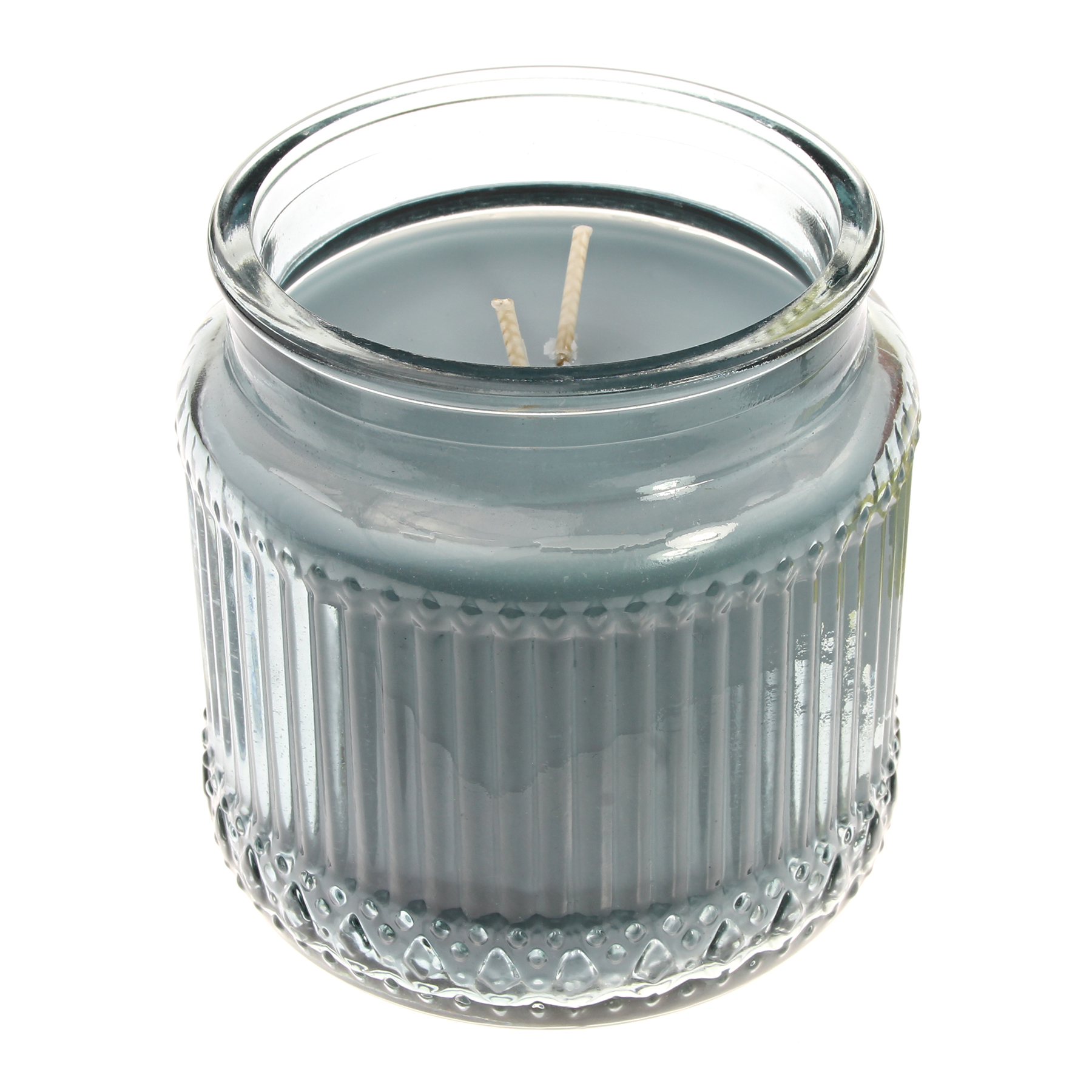 White Linen Mottled Pillar Candle By Ashland Decor Scents