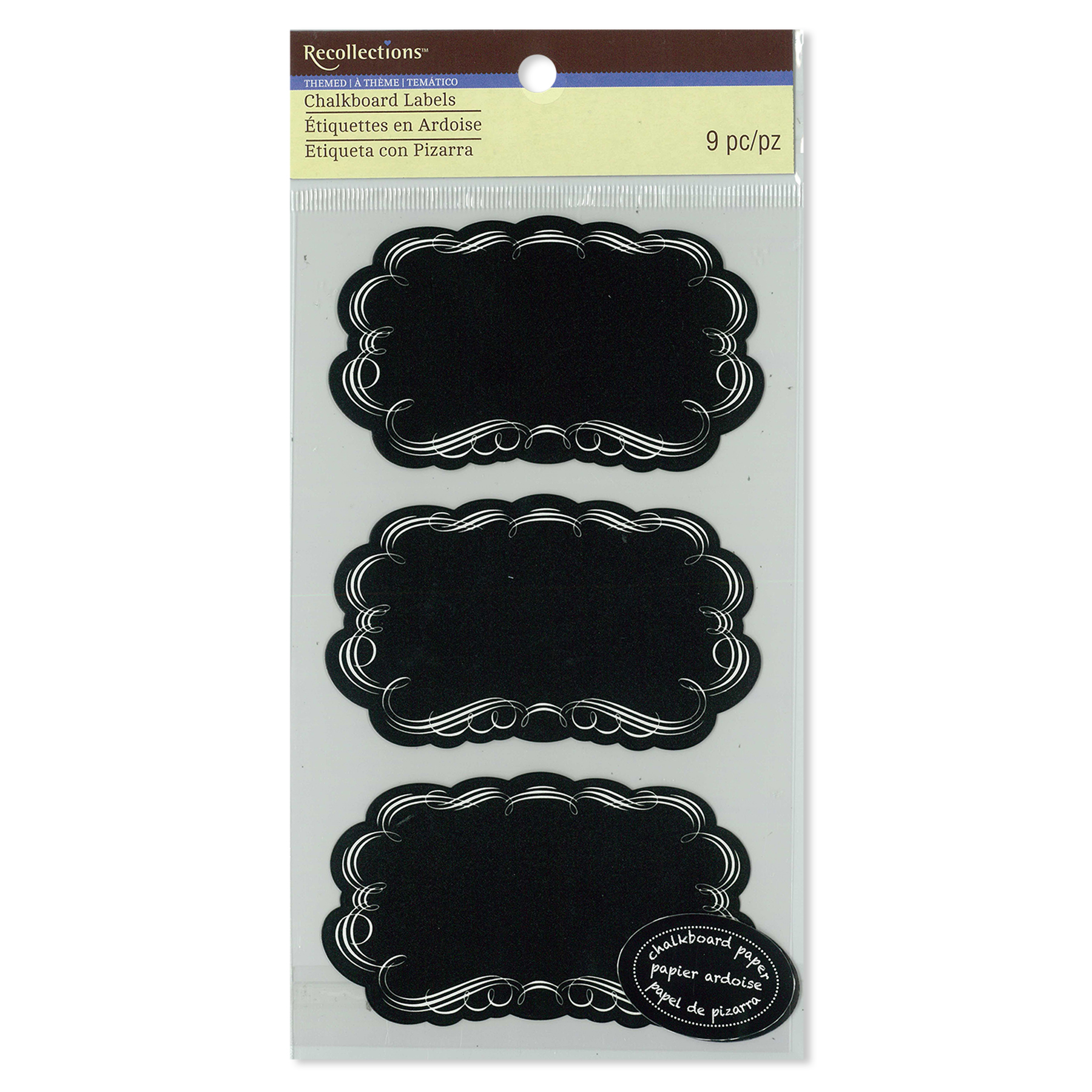 stickers michaels recollections labels chalkboard bubble scrapbooking
