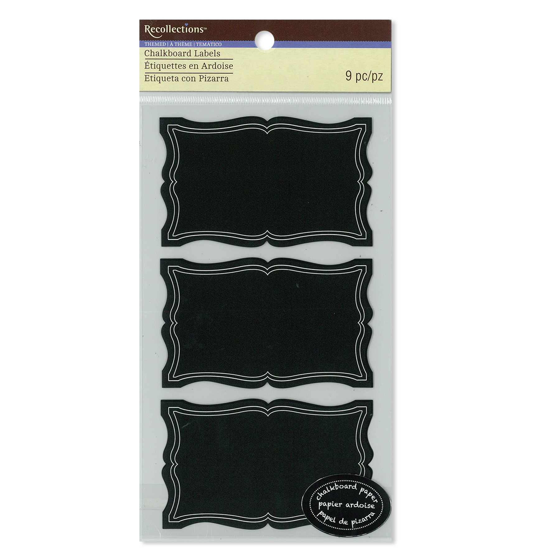 Rectangular Chalkboard Labels by Recollections™