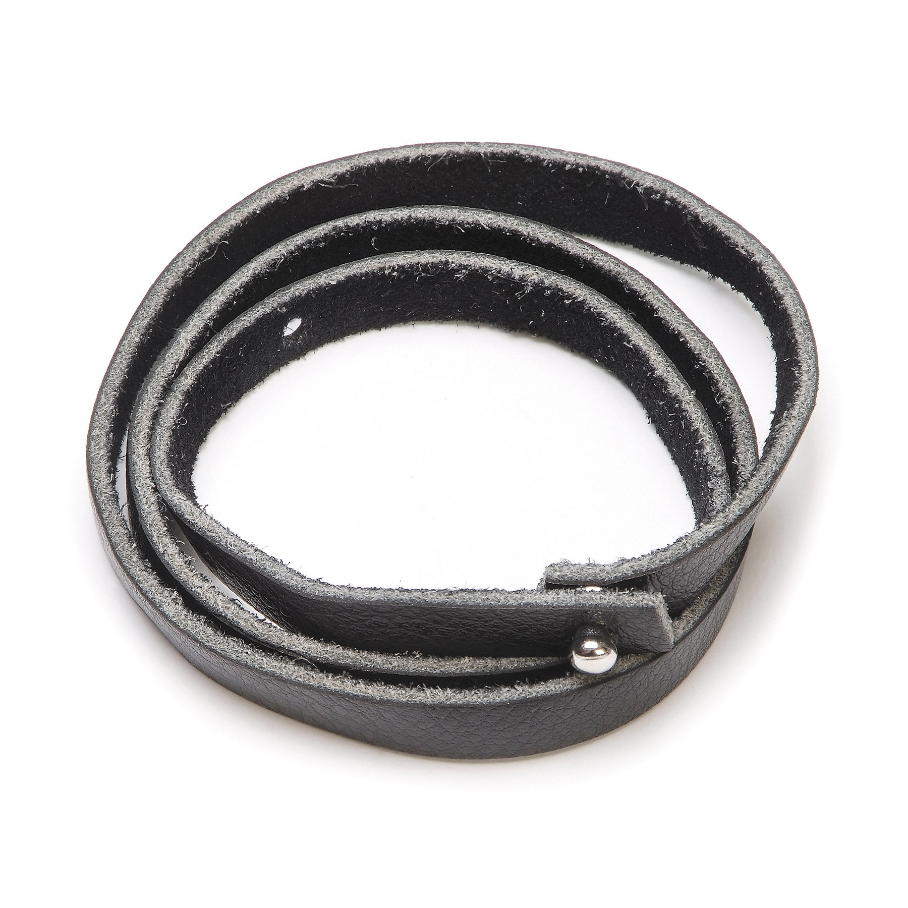 Find the Black Leather Bracelet by Darice® at Michaels