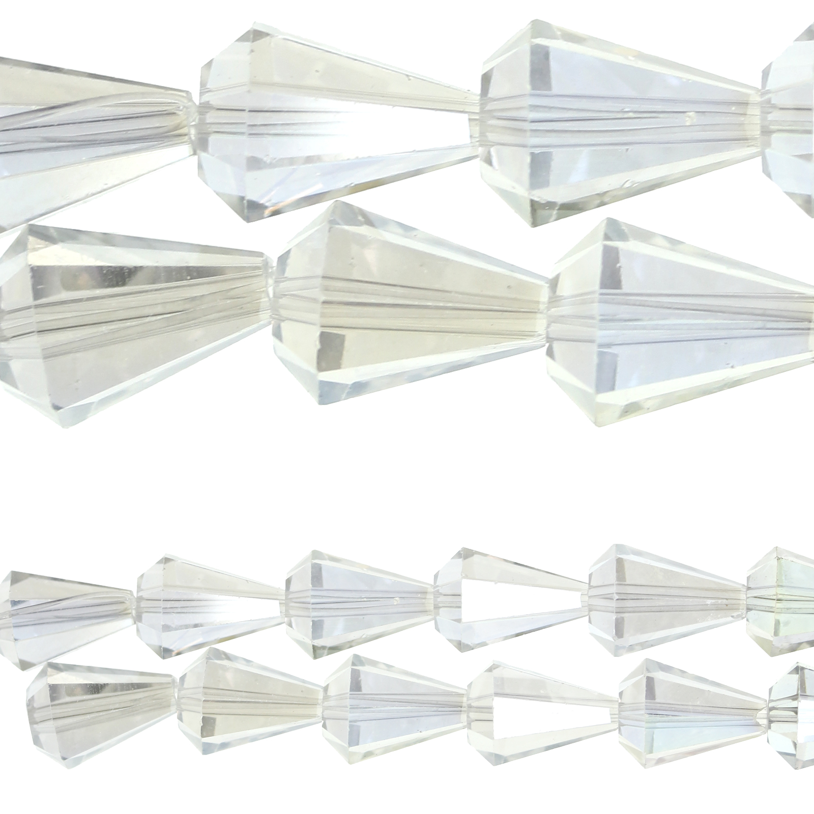 Buy the Halcraft® Bead Gallery® Glass Beads, Faceted Crystal at Michaels