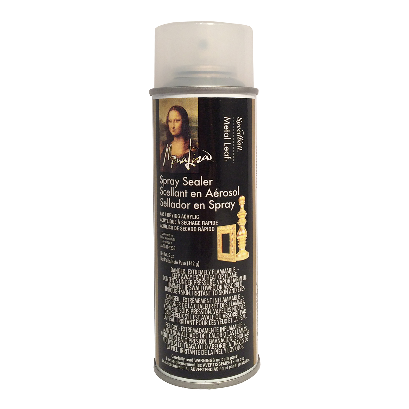 Speedball® Mona Lisa™ Metal Leaf Spray Sealer Clear