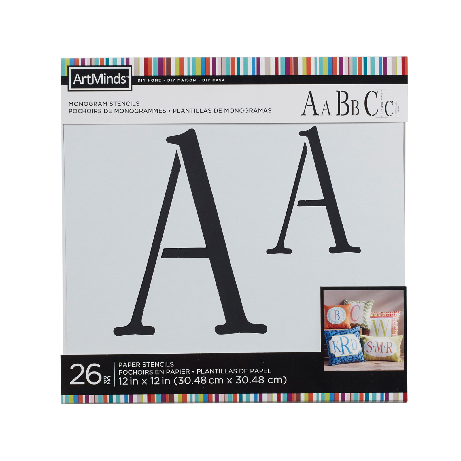 DIY Home Monogram Stencils by ArtMinds®