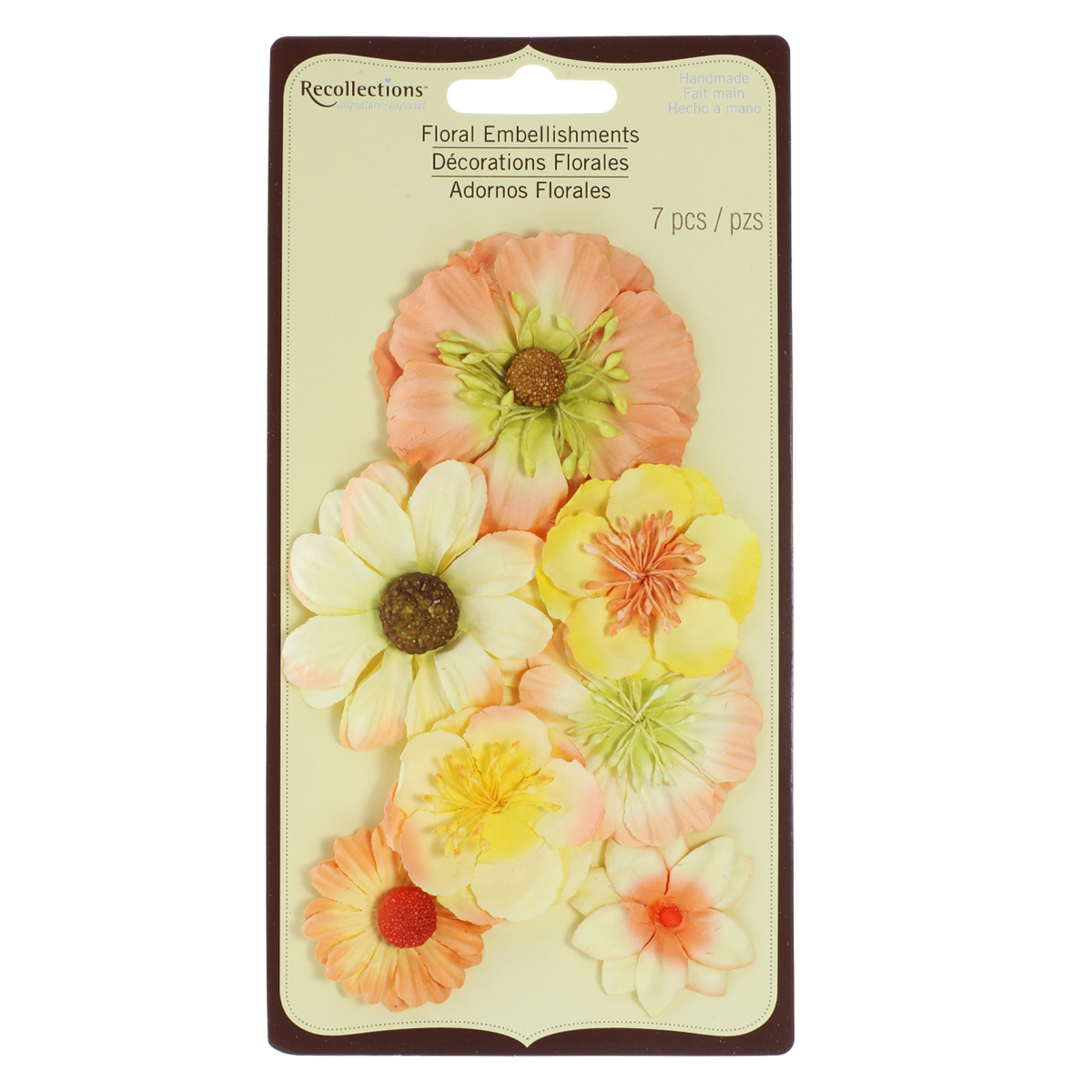 Find the Yellow Garden Picks Flower Stickers by Recollections™ at Michaels