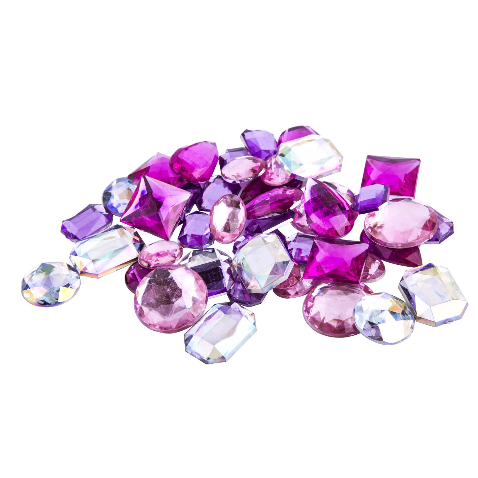 pink gems for face