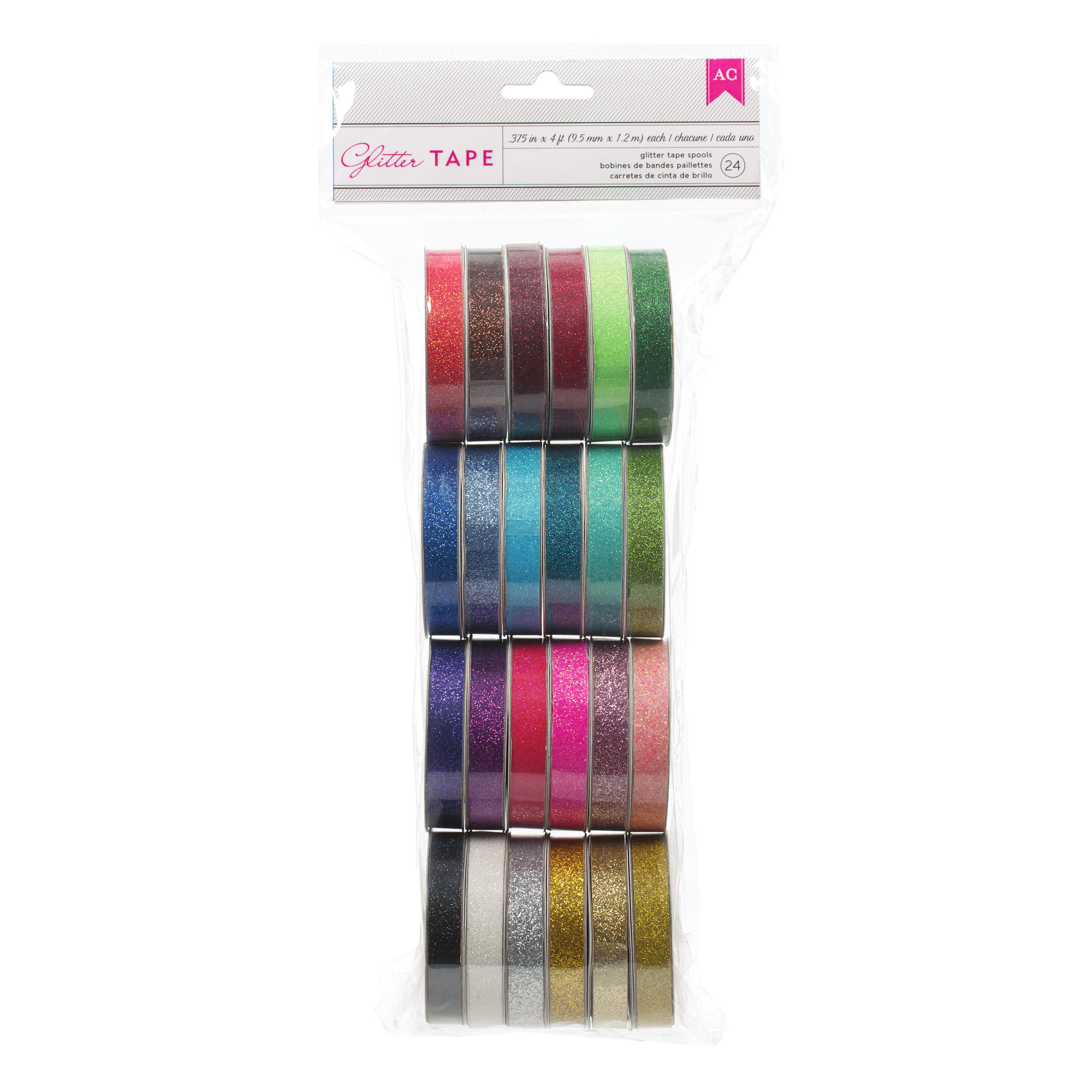 American Crafts™ Glitter Tape, Value Pack