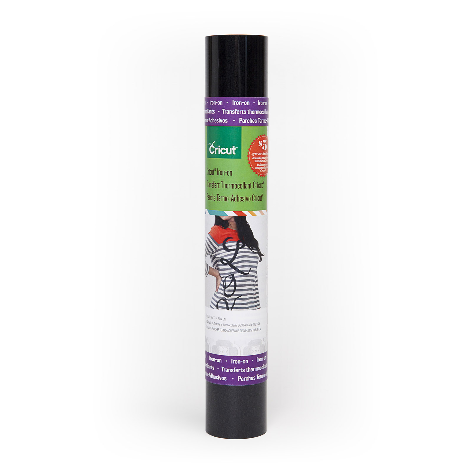 Cricut Iron-on, Black