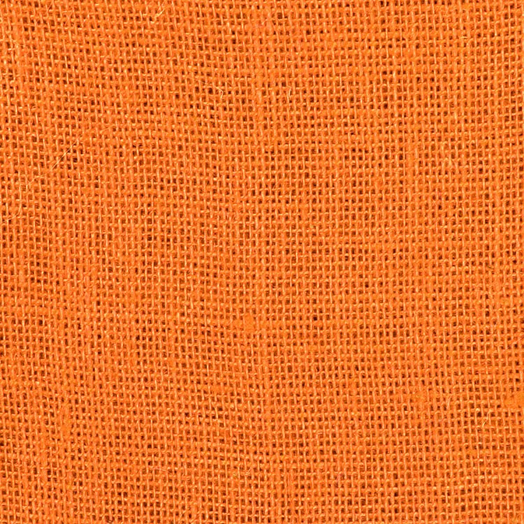 Orange Burlap