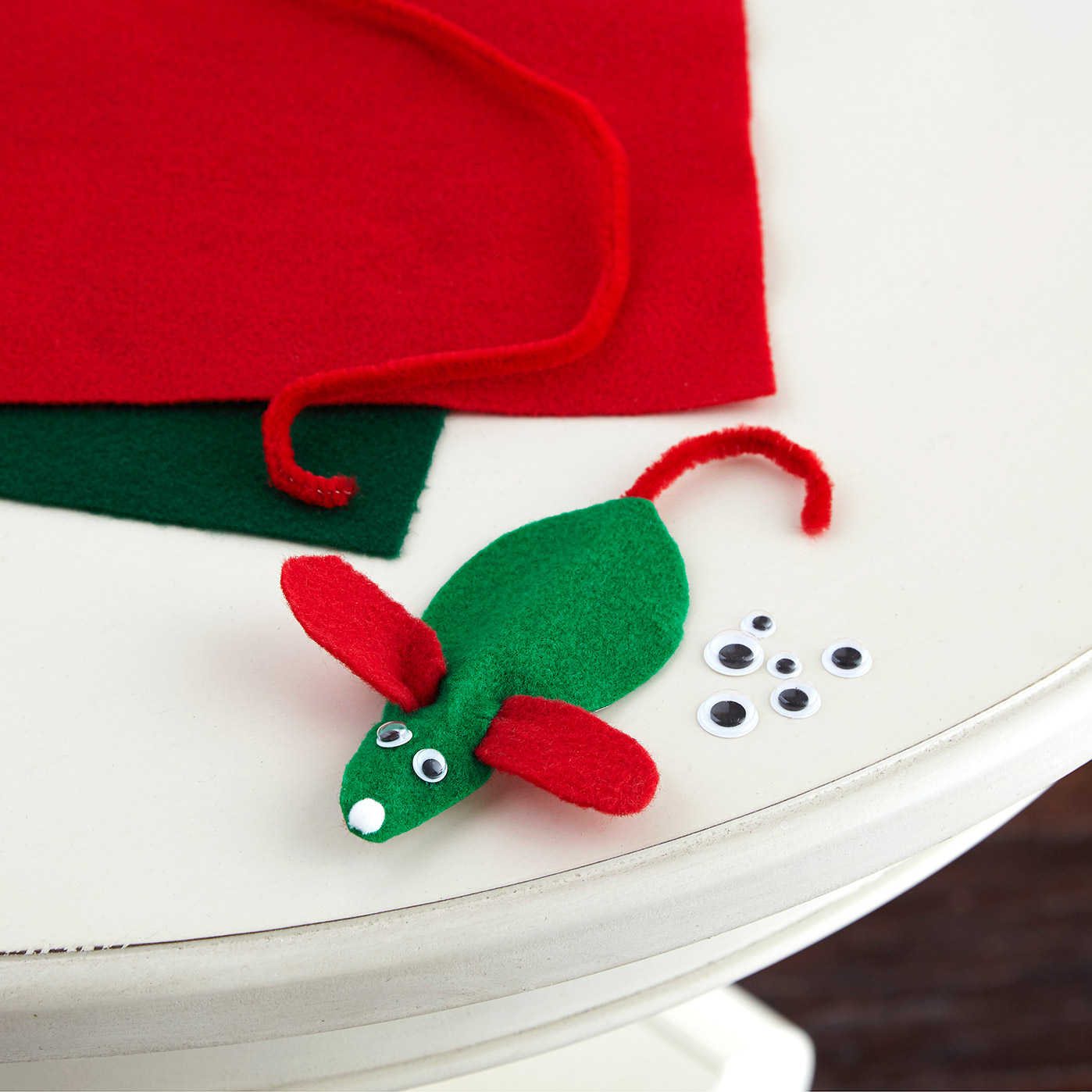 Kids Club® Felt Christmas Mouse