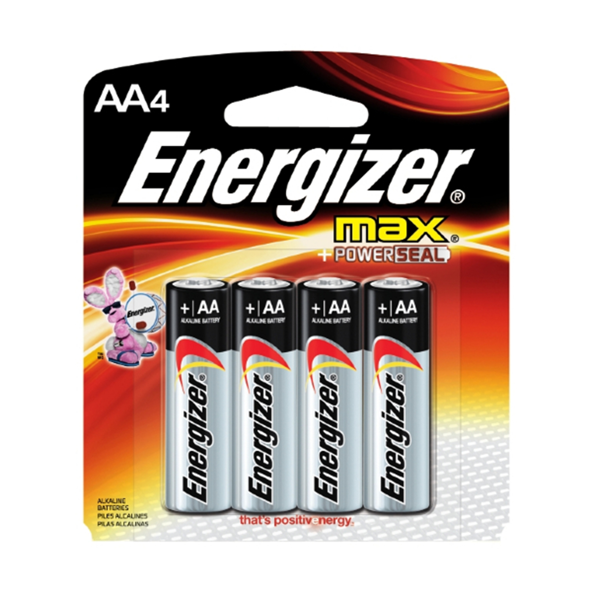 Energizer&reg; MAX AA Household Batteries, 4 Pack