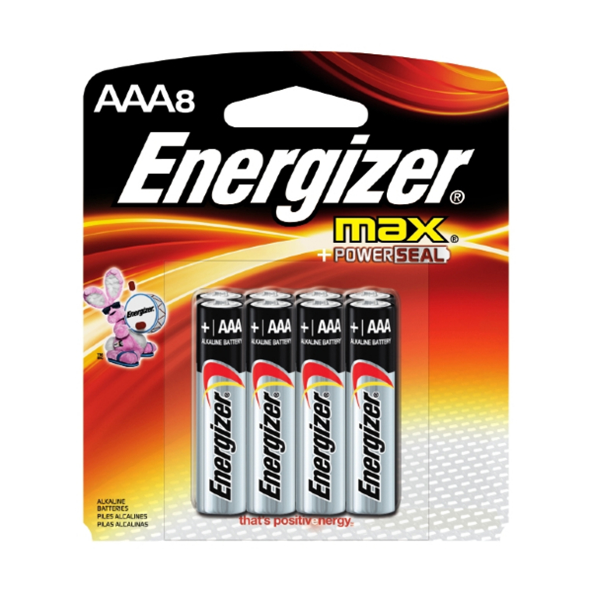 Energizer MAX AAA Household Batteries, 8 Pack