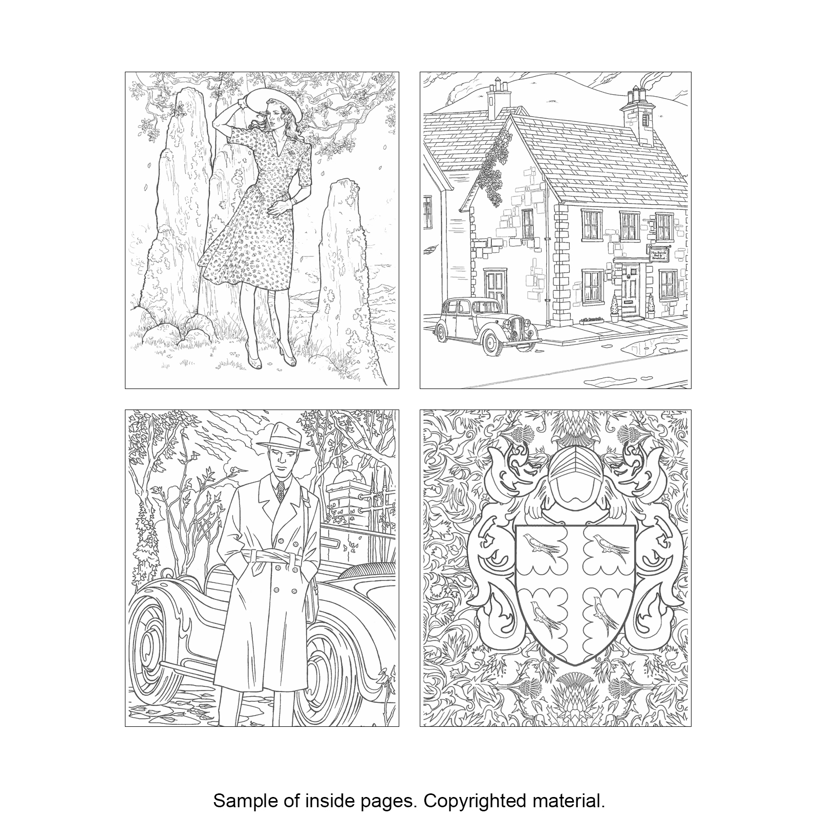 The Official Outlander Coloring Book