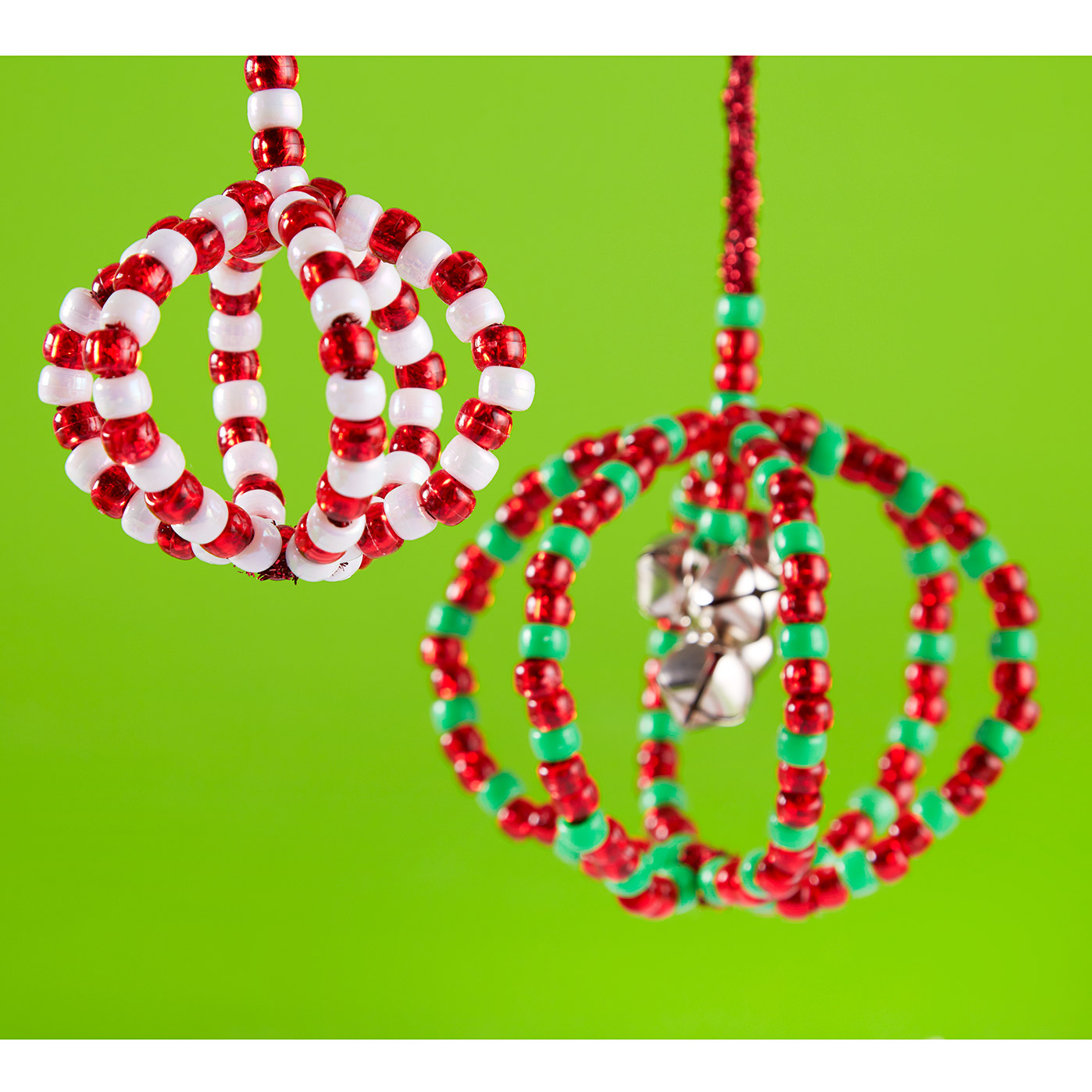 Pictures to color in Kids' Pony Bead 3D Ball Ornaments