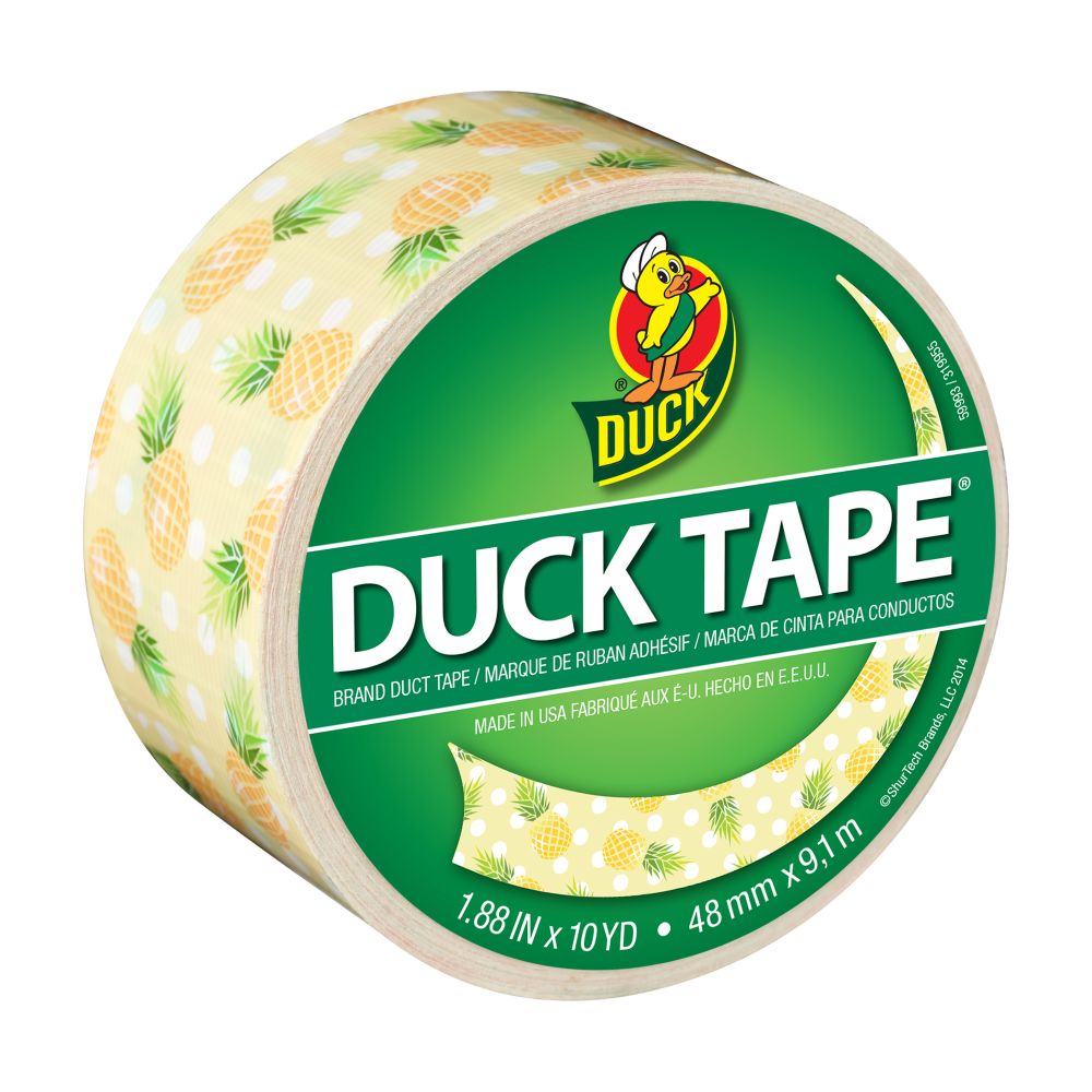 Shop for the Duck Tape® Brand Printed Duct Tape, Pineapple Delight at