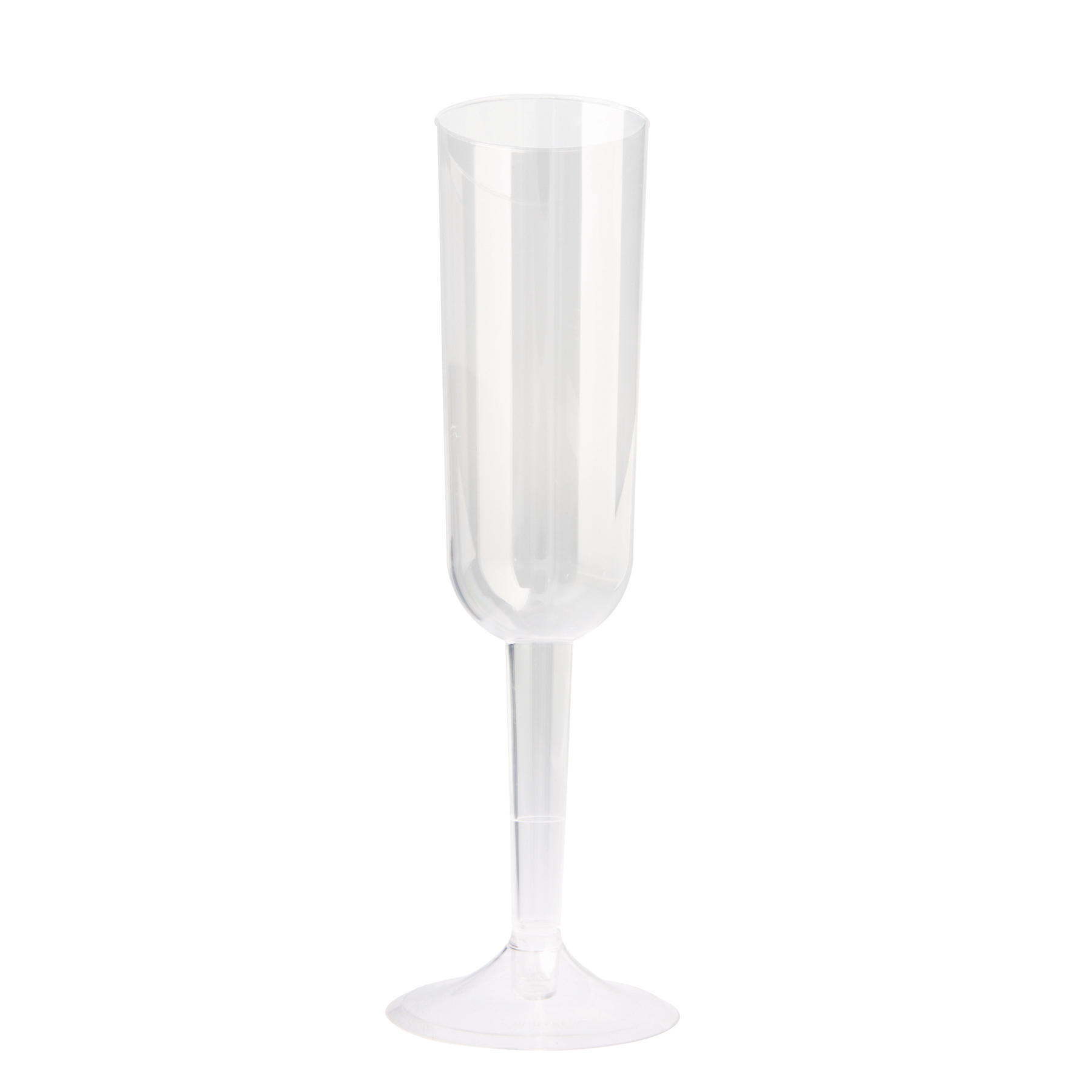 7oz Clear Plastic Champagne Flutes Plastic Drinkware & Disposable