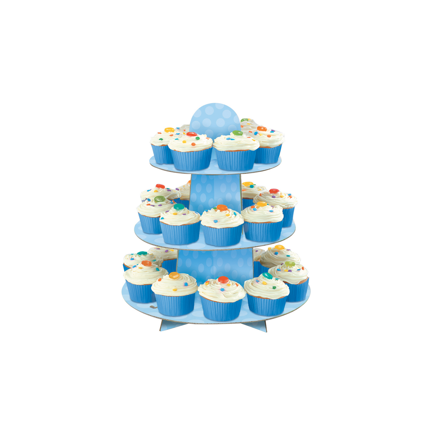 Blue Cupcake Stand Blue Party Decorations
