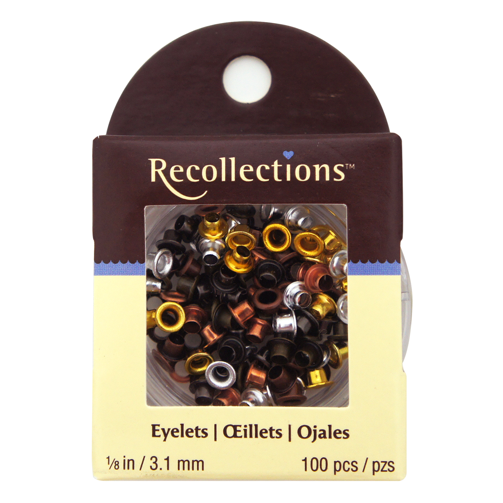 Find the Metallic Eyelets Variety Pack by Recollections™ at Michaels
